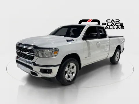Another view of 2022 Ram 1500 Quad Cab Big Horn Quad Cab 4X2,3.6 V6 ETORQUE,CAM,18 WHLS,CLASS III HITCH,7-PIN for sale in Addison, TX at Car Place Dallas