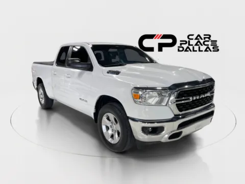 More photos of 2022 Ram 1500 Quad Cab Big Horn Quad Cab 4X2,3.6 V6 ETORQUE,CAM,18 WHLS,CLASS III HITCH,7-PIN at Car Place Dallas, TX