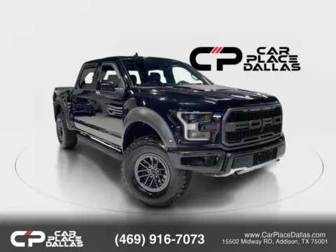 Black 2020 Ford F-150 SuperCrew Cab Raptor CREW CAB,CAM,BLUETOOTH,5.5FT BED,OFF ROAD,LOW MILES for sale in Addison, TX