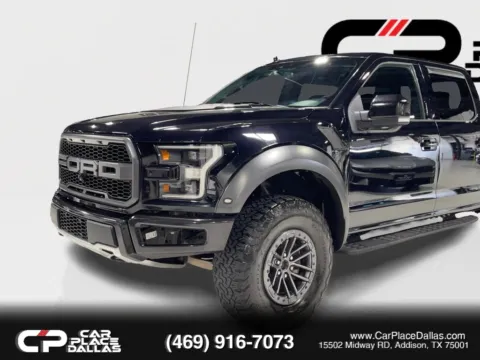 More photos of 2020 Ford F-150 SuperCrew Cab Raptor CREW CAB,CAM,BLUETOOTH,5.5FT BED,OFF ROAD,LOW MILES at Car Place Dallas, TX