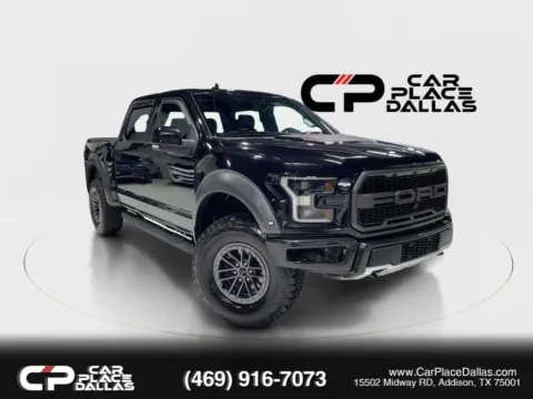Black 2020 Ford F-150 SuperCrew Cab Raptor CREW CAB,CAM,BLUETOOTH,5.5FT BED,OFF ROAD,LOW MILES for sale in Addison, TX