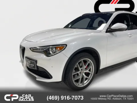 More photos of 2019 Alfa Romeo Stelvio Ti Sport AWD,20 WHLS,PANO,NAV,HK,ACC,BLIND SPOT,HTD STS/WHEEL,SPORT SUSP,CARPLAY at Car Place Dallas, TX
