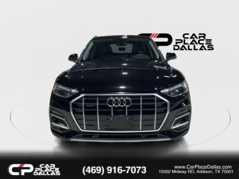 Photos of 2021 Audi Q5 Premium 45 TFSI quattro,CONV PKG,HTD STS/WHEEL,CARPLAY,BLIND SPOT,LANE ASST,CAM,PARK SENSORS,19 WHLS for sale in Addison, TX at Car Place Dallas