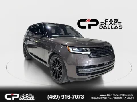 Gray 2023 Land Rover Range Rover P530 SE,V8,PREM INT PKG,SV LTHR,23 WHLS,SHADOW PKG,BLACK ROOF,MERIDIAN,PARK ASST,TOW for sale in Addison, TX