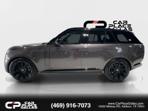 Another view of 2023 Land Rover Range Rover P530 SE,V8,PREM INT PKG,SV LTHR,23 WHLS,SHADOW PKG,BLACK ROOF,MERIDIAN,PARK ASST,TOW for sale in Addison, TX at Car Place Dallas