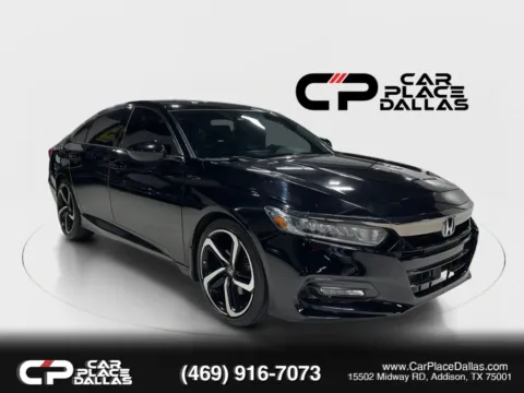 Photos of 2019 Honda Accord Sport,1.5T,CVT,19 WHLS,BLACK INT for sale in Addison, TX at Car Place Dallas