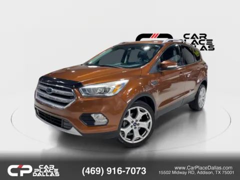 Photos of 2017 Ford Escape Titanium Sport Utility 4D for sale in Addison, TX at Car Place Dallas