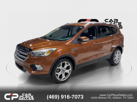 Another view of 2017 Ford Escape Titanium Sport Utility 4D for sale in Addison, TX at Car Place Dallas