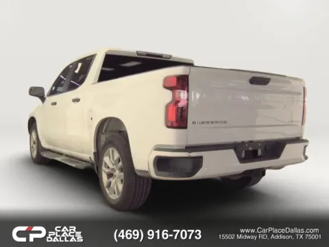 More photos of 2023 Chevrolet Silverado 1500 Crew Cab Custom Pickup 4D 5 3/4 ft at Car Place Dallas, TX