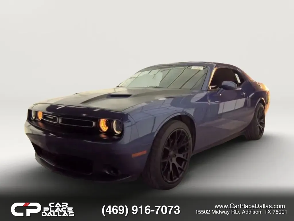 Purple 2019 Dodge Challenger SXT Coupe 2D for sale in Addison, TX
