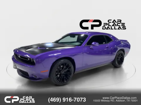 Another view of 2019 Dodge Challenger SXT Coupe 2D for sale in Addison, TX at Car Place Dallas