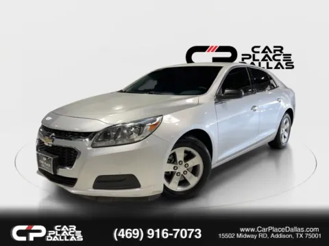 Silver 2016 Chevrolet Malibu Limited LS Sedan 4D for sale in Addison, TX
