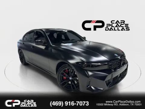 Black 2023 BMW 3 Series M340i xDrive Sedan 4D for sale in Addison, TX