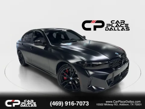 Black 2023 BMW 3 Series M340i xDrive Sedan 4D for sale in Addison, TX