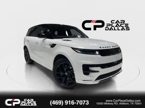 White 2023 Land Rover Range Rover Sport P400 SE Dynamic Sport Utility 4D for sale in Addison, TX