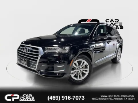 Photos of 2019 Audi Q7 3.0T quattro,PREM PLUS,COLD WEATHER,NAV,PANO,360 CAM,BOSE,VIRTUAL COCKPIT,HTD FRT/RR STS,7 PASS for sale in Addison, TX at Car Place Dallas