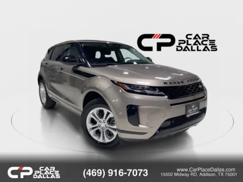 Brown 2022 Land Rover Range Rover Evoque P250 S Sport Utility 4D for sale in Addison, TX
