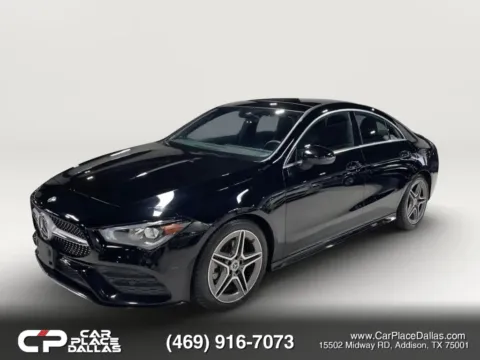 Another view of 2021 Mercedes-Benz CLA 250 4MATIC Coupe 4D for sale in Addison, TX at Car Place Dallas