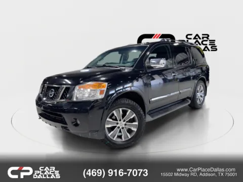 Photos of 2015 Nissan Armada SL Sport Utility 4D for sale in Addison, TX at Car Place Dallas
