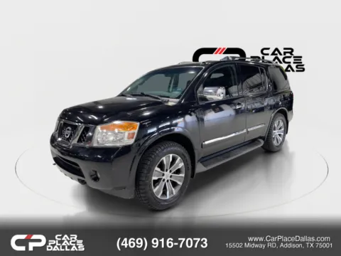 Another view of 2015 Nissan Armada SL Sport Utility 4D for sale in Addison, TX at Car Place Dallas