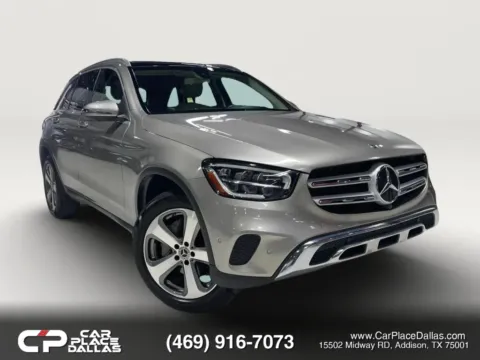 Silver 2020 Mercedes-Benz GLC 300 Sport Utility 4D for sale in Addison, TX