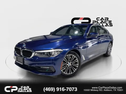 Photos of 2018 BMW 5 Series 530i Sedan 4D for sale in Addison, TX at Car Place Dallas
