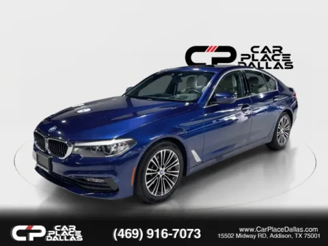 Another view of 2018 BMW 5 Series 530i Sedan 4D for sale in Addison, TX at Car Place Dallas