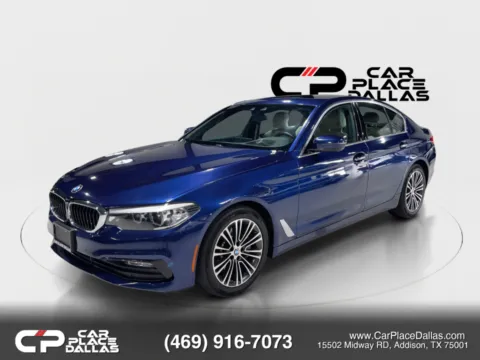 Another view of 2018 BMW 5 Series 530i Sedan 4D for sale in Addison, TX at Car Place Dallas