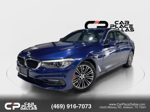 Photos of 2018 BMW 5 Series 530i Sedan 4D for sale in Addison, TX at Car Place Dallas