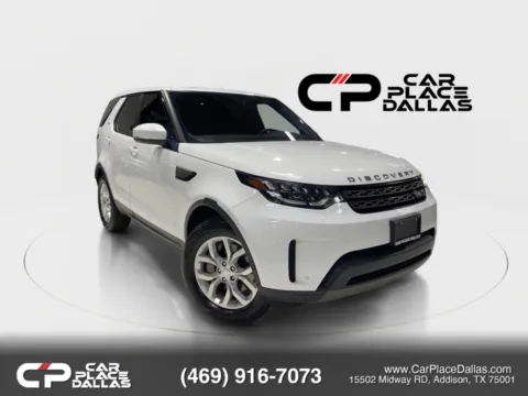White 2020 Land Rover Discovery SE Sport Utility 4D for sale in Addison, TX