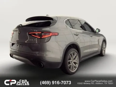 Another view of 2018 Alfa Romeo Stelvio Sport Utility 4D for sale in Addison, TX at Car Place Dallas