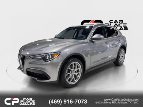 Another view of 2018 Alfa Romeo Stelvio Sport Utility 4D for sale in Addison, TX at Car Place Dallas