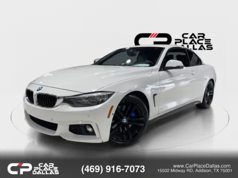 Photos of 2018 BMW 4 Series 440i Convertible 2D for sale in Addison, TX at Car Place Dallas
