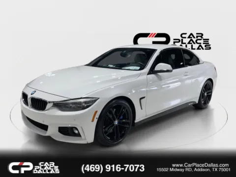 Another view of 2018 BMW 4 Series 440i Convertible 2D for sale in Addison, TX at Car Place Dallas