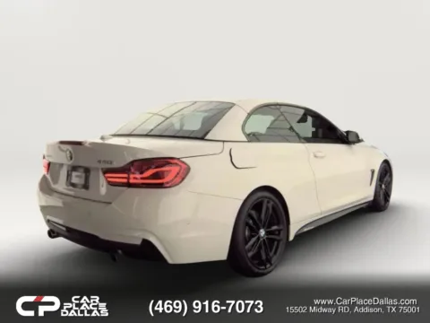 Another view of 2018 BMW 4 Series 440i Convertible 2D for sale in Addison, TX at Car Place Dallas