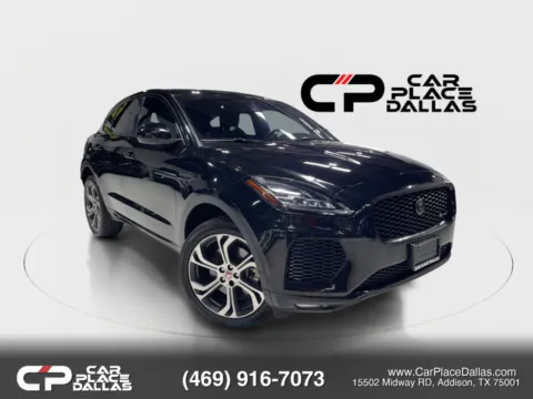 Black 2018 Jaguar E-PACE P250 First Edition Sport Utility 4D for sale in Addison, TX
