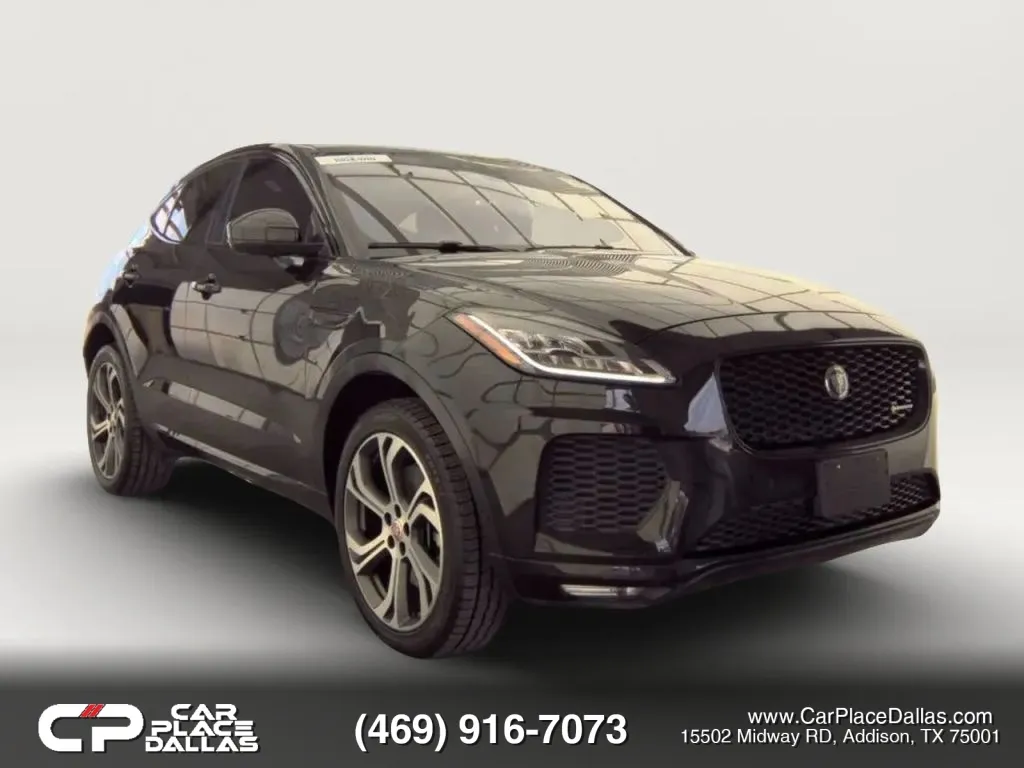 Black 2018 Jaguar E-PACE P250 First Edition Sport Utility 4D for sale in Addison, TX