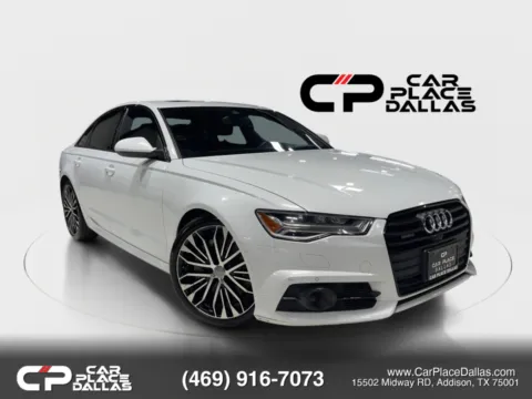 White 2018 Audi A6 3.0T Prestige Sedan 4D for sale in Addison, TX