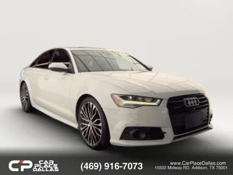 White 2018 Audi A6 3.0T Prestige Sedan 4D for sale in Addison, TX