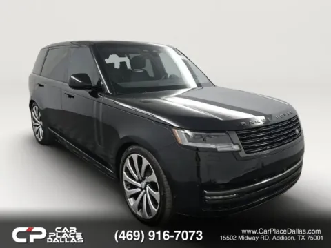 Black 2025 Land Rover Range Rover P400 SE LWB 7 Sport Utility 4D for sale in Addison, TX