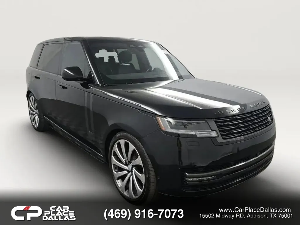 Black 2025 Land Rover Range Rover P400 SE LWB 7 Sport Utility 4D for sale in Addison, TX