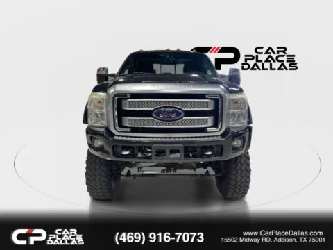 More photos of 2014 Ford F450 Super Duty Crew Cab Platinum,6.7L DIESEL,4X4,DRW,NAV,MOONROOF,HTD/COOLED LTHR,CAM,REMOTE START,TOW at Car Place Dallas, TX