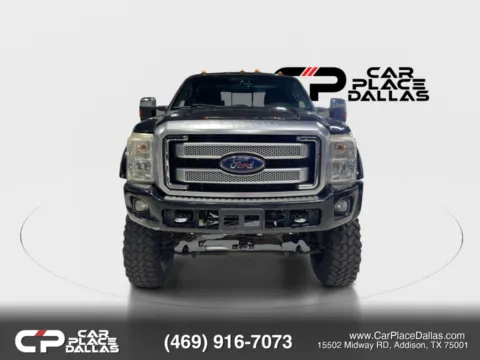 More photos of 2014 Ford F450 Super Duty Crew Cab Platinum Pickup 4D 8 ft at Car Place Dallas, TX