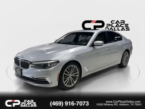 Another view of 2018 BMW 5 Series 530i Sedan 4D for sale in Addison, TX at Car Place Dallas