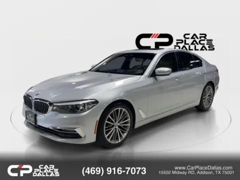 Another view of 2018 BMW 5 Series 530i Sedan 4D for sale in Addison, TX at Car Place Dallas