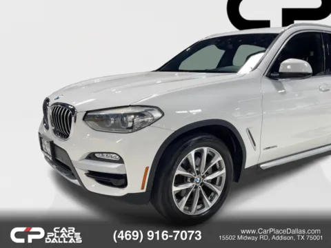 More photos of 2018 BMW X3 xDrive30i,PREM PKG,CONV PKG,PANO,NAV,HUD,HTD LTHR/WHEEL,BLIND SPOT,LANE ASST,19 WHLS at Car Place Dallas, TX