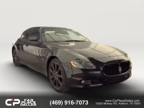 Black 2011 Maserati Quattroporte S Sedan 4D for sale in Addison, TX