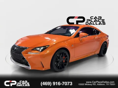 Another view of 2015 Lexus RC 350,3.5L V6,CAM,PWR STS,18 WHLS,MOLTEN PEARL for sale in Addison, TX at Car Place Dallas