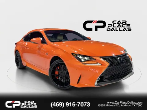 Orange 2015 Lexus RC 350,3.5L V6,CAM,PWR STS,18 WHLS,MOLTEN PEARL for sale in Addison, TX