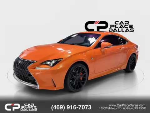 Another view of 2015 Lexus RC 350 Coupe 2D for sale in Addison, TX at Car Place Dallas